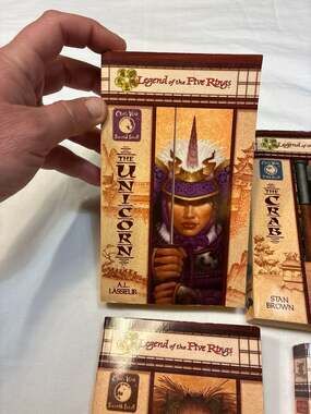 Legend of the Five Rings: Clan War Complete Novel Set Scrolls 1-7